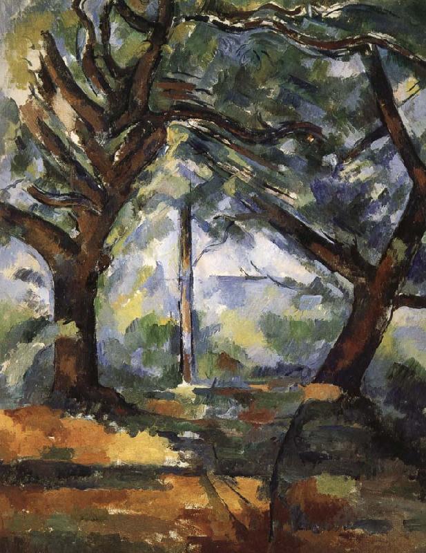 Paul Cezanne tree China oil painting art